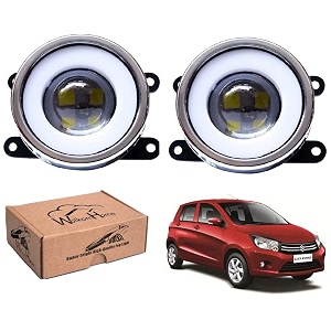 wolkomhome car fog light with projector 3x1 led drl car light accessories for celerio