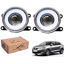 WolkomHome Car Fog Light With PROJECTOR 3X1 LED DRL Car Light Accessories for Baleno 2015