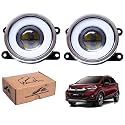 WolkomHome Car Fog Light With PROJECTOR 3X1 LED DRL Car Light Accessories for Wrv