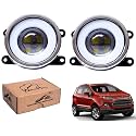 WolkomHome Car Fog Light With PROJECTOR 3X1 LED DRL Car Light Accessories for Ecosport