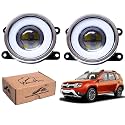 WolkomHome Car Fog Light With PROJECTOR 3X1 LED DRL Car Light Accessories for Duster