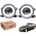 WolkomHome Car Fog Light With PROJECTOR 3X1 LED DRL Car Light Accessories for City Idtec 2016