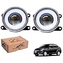 WolkomHome Car Fog Light With PROJECTOR 3X1 LED DRL Car Light Accessories for Swift Dzire