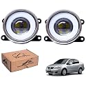 WolkomHome Car Fog Light With PROJECTOR 3X1 LED DRL Car Light Accessories for SX4