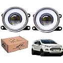 WolkomHome Car Fog Light With PROJECTOR 3X1 LED DRL Car Light Accessories for Ecosport Old