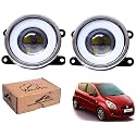 WolkomHome Car Fog Light With PROJECTOR 3X1 LED DRL Car Light Accessories for Ritz Type-2