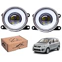 WolkomHome Car Fog Light With PROJECTOR 3X1 LED DRL Car Light Accessories for Ertiga Type-1