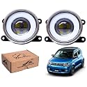 WolkomHome Car Fog Light With PROJECTOR 3X1 LED DRL Car Light Accessories for ignis