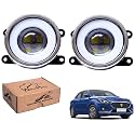 WolkomHome Car Fog Light With PROJECTOR 3X1 LED DRL Car Light Accessories for Swift Dzire Type-2