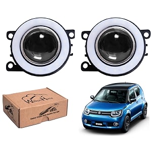 wolkomhome car fog light with projector angle drl car light accessories for ignis