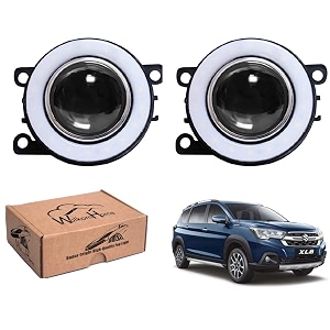 wolkomhome car fog light with projector angle drl car light accessories for xl6