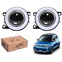WolkomHome Car Fog Light With PROJECTOR ANGLE DRL Car Light Accessories for ignis