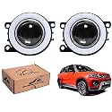 WolkomHome Car Fog Light With PROJECTOR ANGLE DRL Car Light Accessories for Vitara Brezza 2020