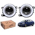 WolkomHome Car Fog Light With PROJECTOR ANGLE DRL Car Light Accessories for Ciaz 2018