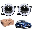 WolkomHome Car Fog Light With PROJECTOR ANGLE DRL Car Light Accessories for Baleno RS 2019