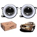 WolkomHome Car Fog Light With PROJECTOR ANGLE DRL Car Light Accessories for Baleno old