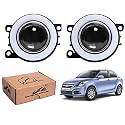 WolkomHome Car Fog Light With PROJECTOR ANGLE DRL Car Light Accessories for Dzire 2015
