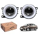 WolkomHome Car Fog Light With PROJECTOR ANGLE DRL Car Light Accessories for Ciaz