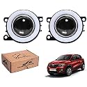 WolkomHome Car Fog Light With PROJECTOR ANGLE DRL Car Light Accessories for KWID Climber