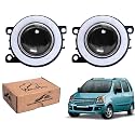 WolkomHome Car Fog Light With PROJECTOR ANGLE DRL Car Light Accessories for WagonR 2006-2009