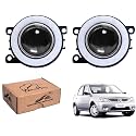 WolkomHome Car Fog Light With PROJECTOR ANGLE DRL Car Light Accessories for Logan