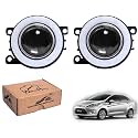WolkomHome Car Fog Light With PROJECTOR ANGLE DRL Car Light Accessories for Fiesta old