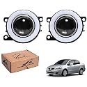 WolkomHome Car Fog Light With PROJECTOR ANGLE DRL Car Light Accessories for SX4