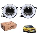 WolkomHome Car Fog Light With PROJECTOR ANGLE DRL Car Light Accessories for Tiago 2020