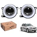 WolkomHome Car Fog Light With PROJECTOR ANGLE DRL Car Light Accessories for Terrano