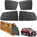 WolkomHome Car Window Sun Shade Protector Curtains Set of 4 pc for Carens 2022