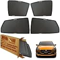WolkomHome Car Window Sun Shade Protector Curtains Set of 4 pc for Swift 2018