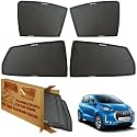 WolkomHome Car Window Sun Shade Protector Curtains Set of 4 pc for redi go 2020