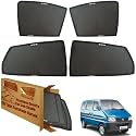 WolkomHome Car Window Sun Shade Protector Curtains Set of 4 pc for Eeco 2015 to 2023