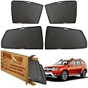 WolkomHome Car Window Sun Shade Protector Curtains Set of 4 pc for Duster T2
