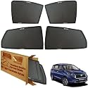 WolkomHome Car Window Sun Shade Protector Curtains Set of 6 pc for Rumion Set of 6