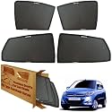 WolkomHome Car Window Sun Shade Protector Curtains Set of 4 pc for I10 Type-2 New