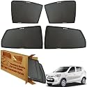 WolkomHome Car Window Sun Shade Protector Curtains Set of 4 pc for Alto 800 Old