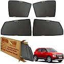 WolkomHome Car Window Sun Shade Protector Curtains Set of 4 pc for Venue