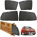 WolkomHome Car Window Sun Shade Protector Curtains Set of 4 pc for Ignis 2020