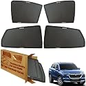 WolkomHome Car Window Sun Shade Protector Curtains Set of 6 pc for Grand Vitara 2023 Set of 6