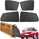 WolkomHome Car Window Sun Shade Protector Curtains Set of 4 pc for Swift Type-2