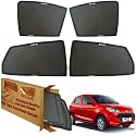 WolkomHome Car Window Sun Shade Protector Curtains Set of 4 pc for Alto K10 2022