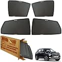 WolkomHome Car Window Sun Shade Protector Curtains Set of 4 pc for Creta 2020