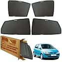 WolkomHome Car Window Sun Shade Protector Curtains Set of 4 pc for Getz