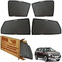 WolkomHome Car Window Sun Shade Protector Curtains Set of 4 pc for Alcazar 2023