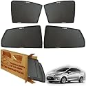 WolkomHome Car Window Sun Shade Protector Curtains Set of 4 pc for Fiesta Old
