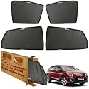 WolkomHome Car Window Sun Shade Protector Curtains Set of 4 pc for Glanza 2022