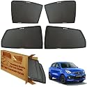 WolkomHome Car Window Sun Shade Protector Curtains Set of 4 pc for Celerio 2021