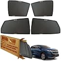 WolkomHome Car Window Sun Shade Protector Curtains Set of 6 pc for Invicto Set of 6