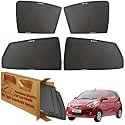 WolkomHome Car Window Sun Shade Protector Curtains Set of 4 pc for Eon